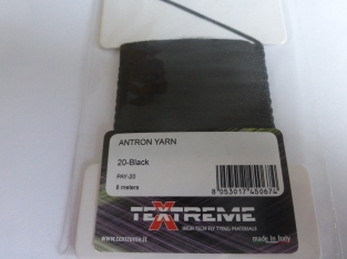 Antron Yarn Black (card 20)